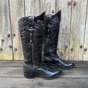 Johnny Ringo Tall Women’s Cowboy Boots With Stud
Embellishments